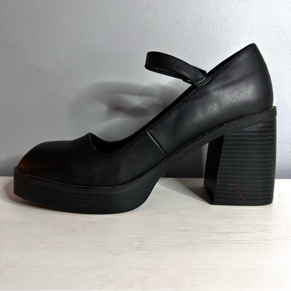 MIA - Ophia, Women’s, Black Chunky Mary Jane Heels, Platform, Size 8.5, NWOT, - Picture 6 of 11